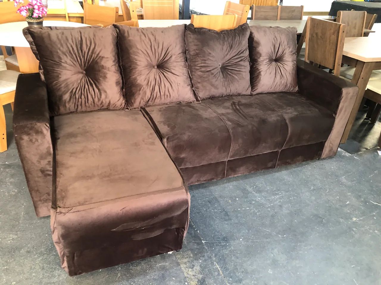 Sofá chaise / NOVO / ENTREGAMOS  - Foto 2