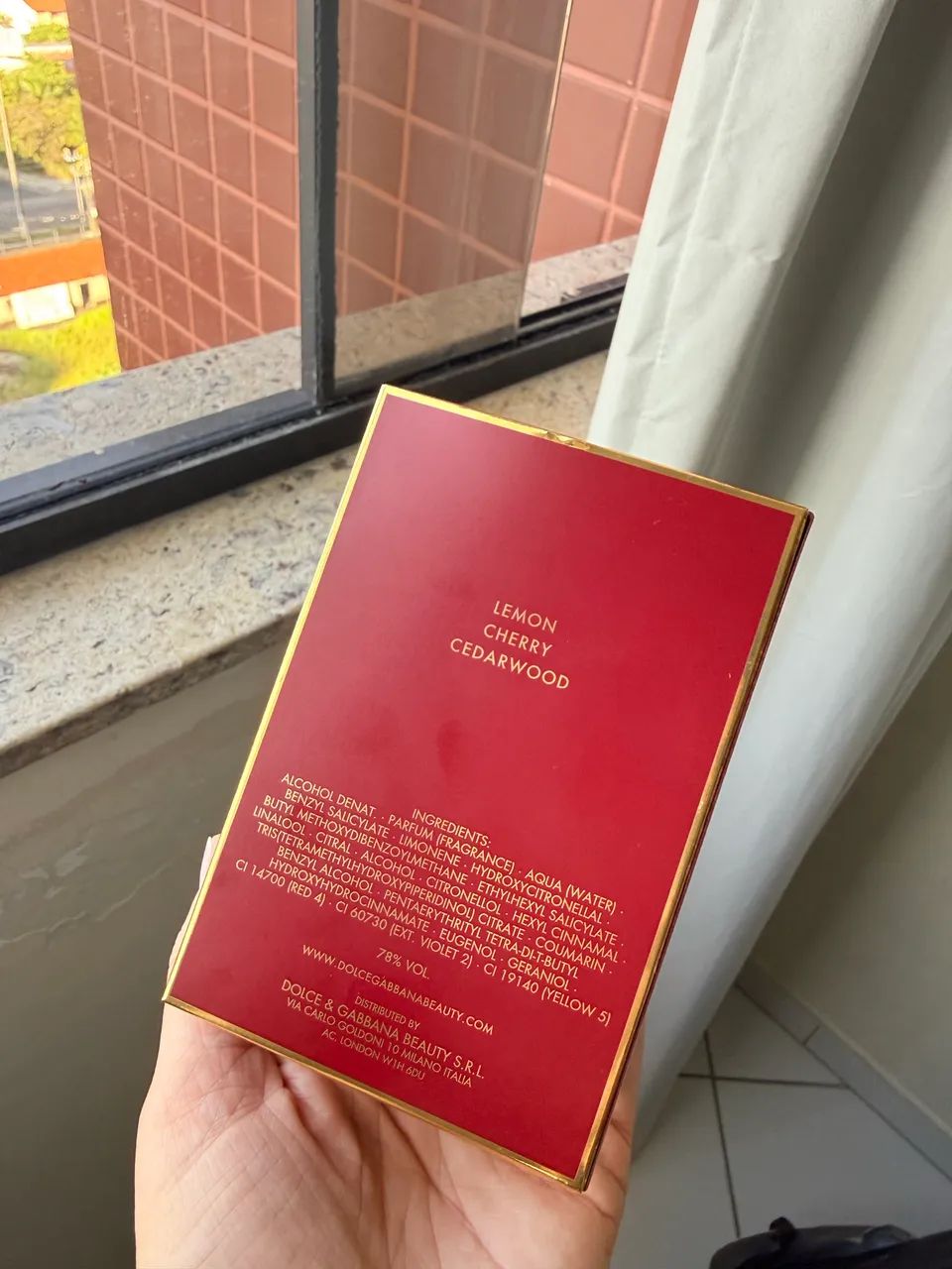 Caixa do Perfume Q by Dolce & Gabanna - Foto 2