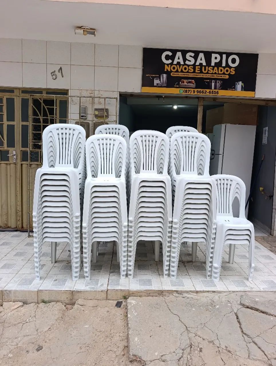 Cadeiras de plástico 35 unidade - Foto 3