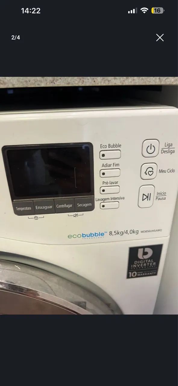Máquina Lava e Seca Samsung  - Foto 2