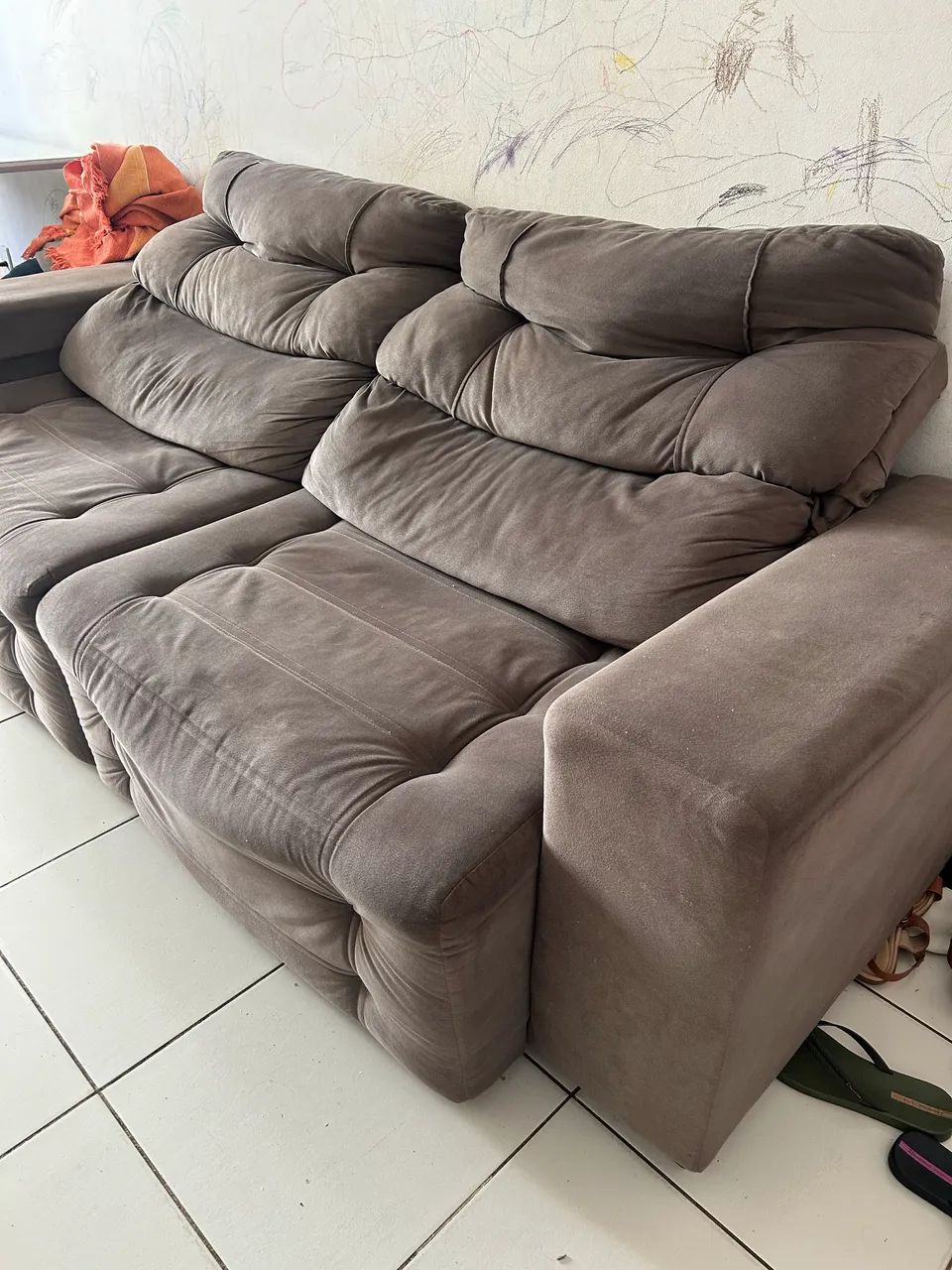 Sofá de 3 lugares retrátil  - Foto 3