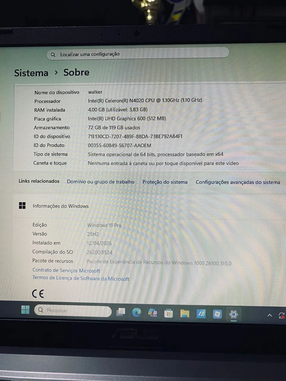 Vendo notebook asus super novo - Foto 2