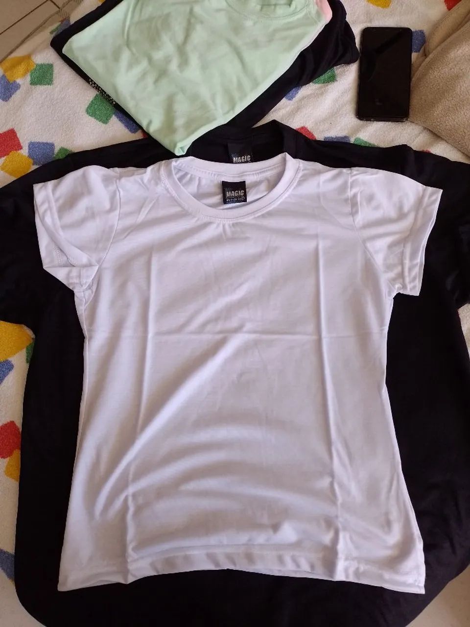 Camisetas, vários tamanhos. - Foto 5