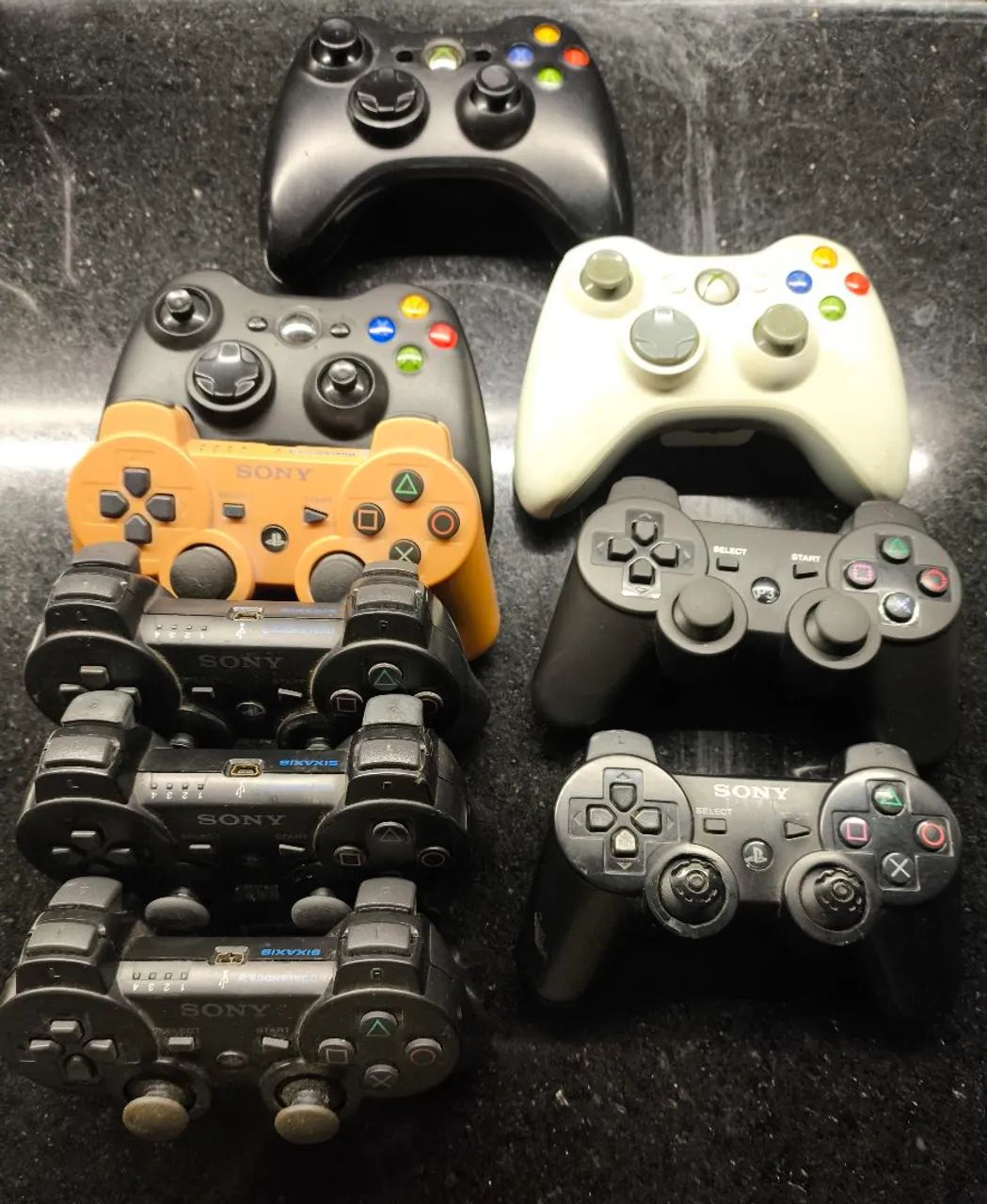 Lote de controles Ps3 e Xbox 360 - Foto 2