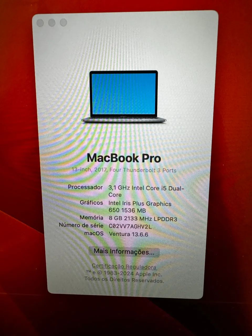 MacBook Air 2017 256GB - Foto 3