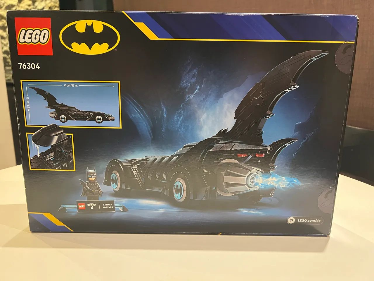 Lego DC Batman 76304 Batmóvel Batman Forever Lacrado - Foto 2