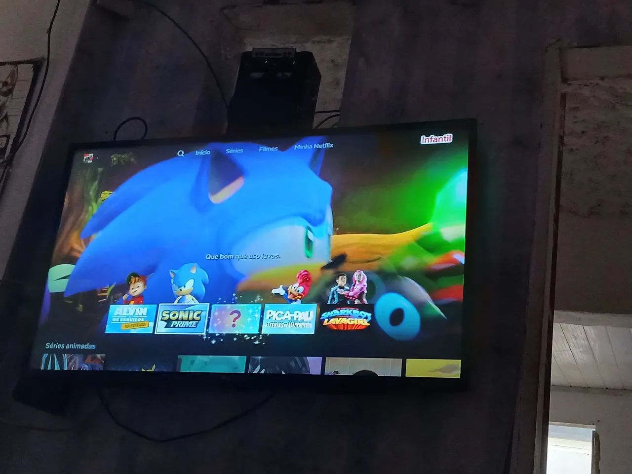 Televisão LG thinq 43 POLEGADAS COM INTELIGÊNCIA ARTIFICIAL COMANDO DE VOZ