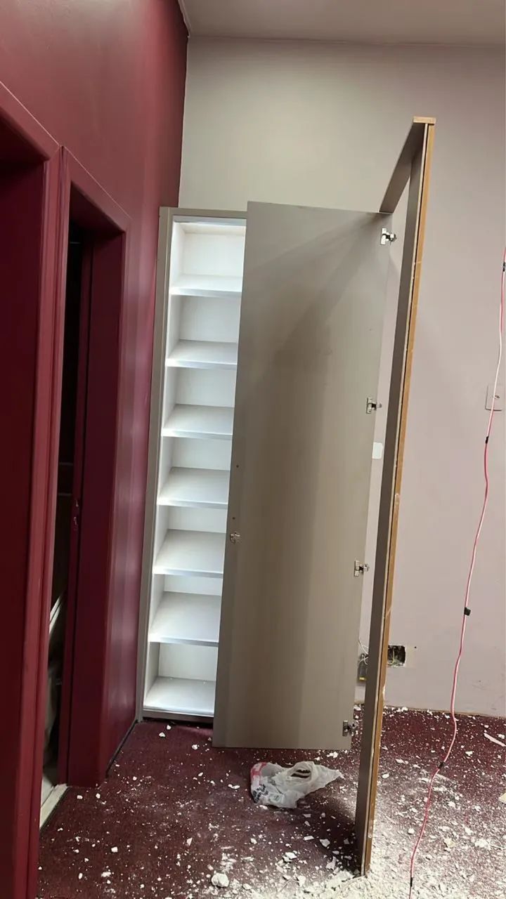 Porta de mdf com fechadura e maçaneta  - Foto 2