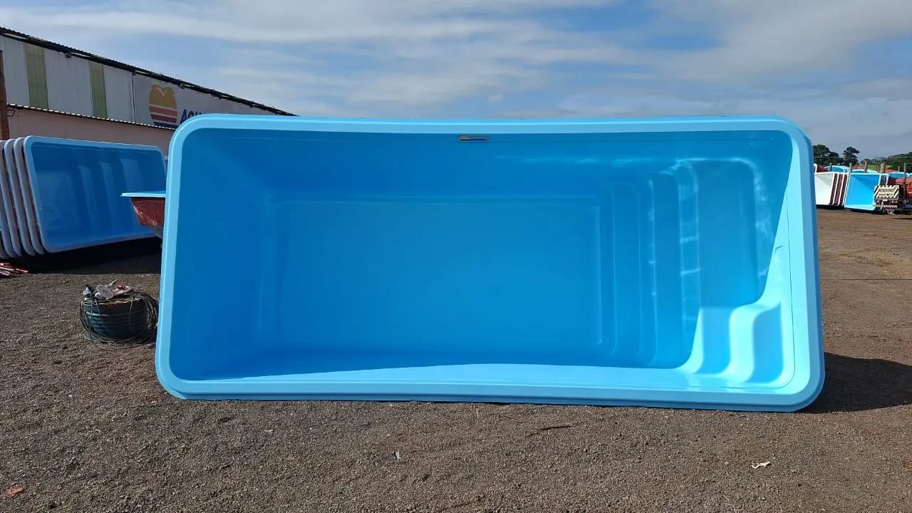 Piscina de fibra Modelo Leblon  - Foto 4