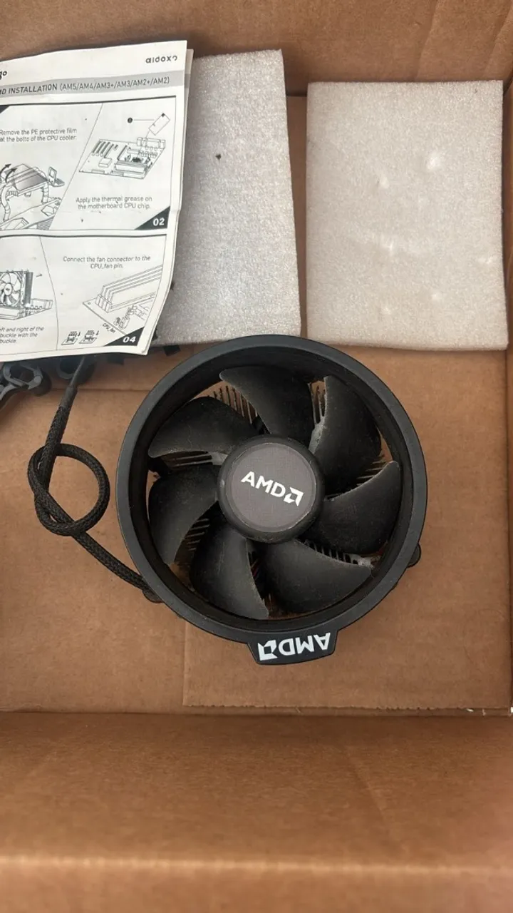Cooler AMD original na caixa - Peças de Hardware - Jangurussu