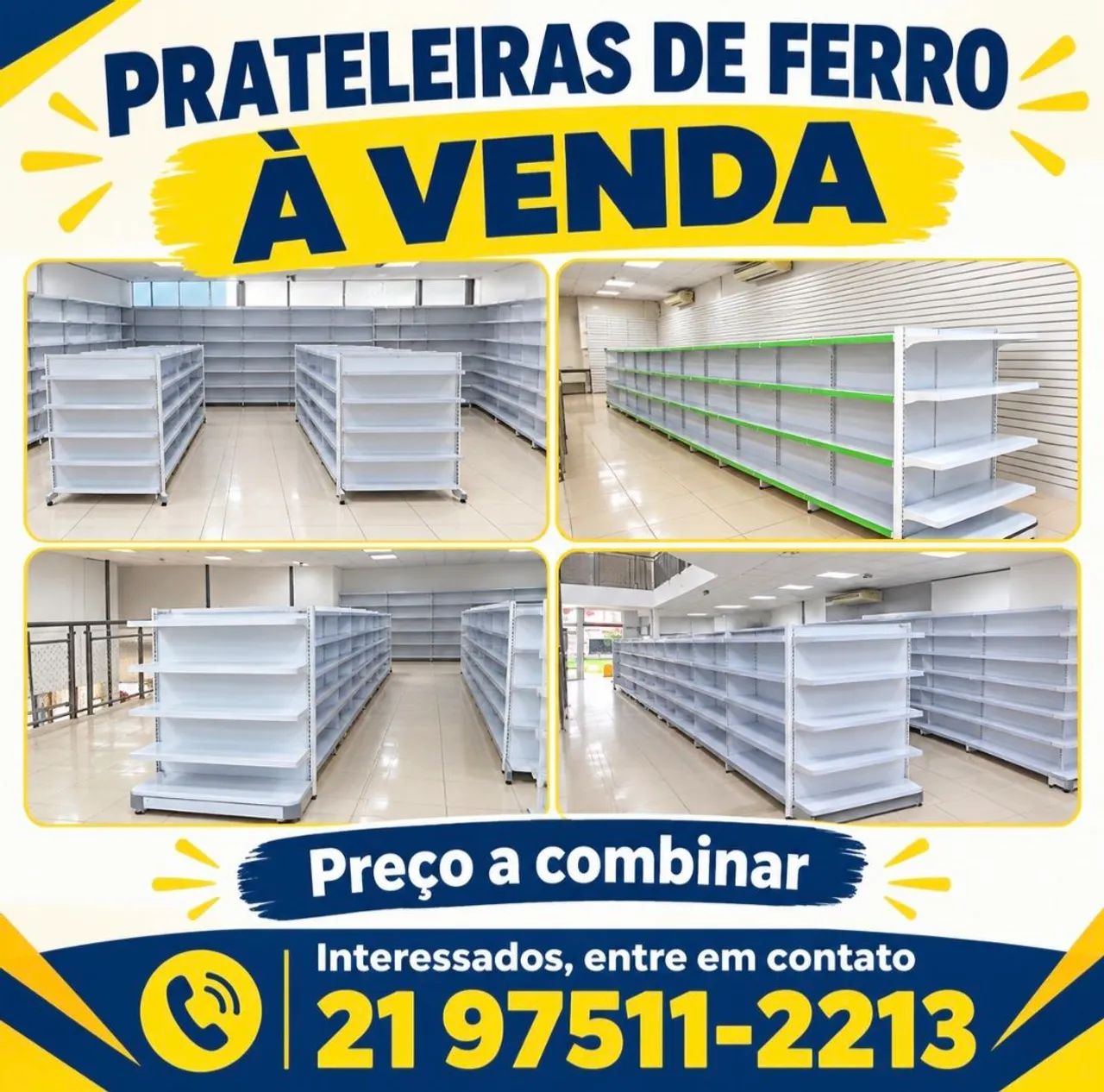 Prateleiras de Ferro