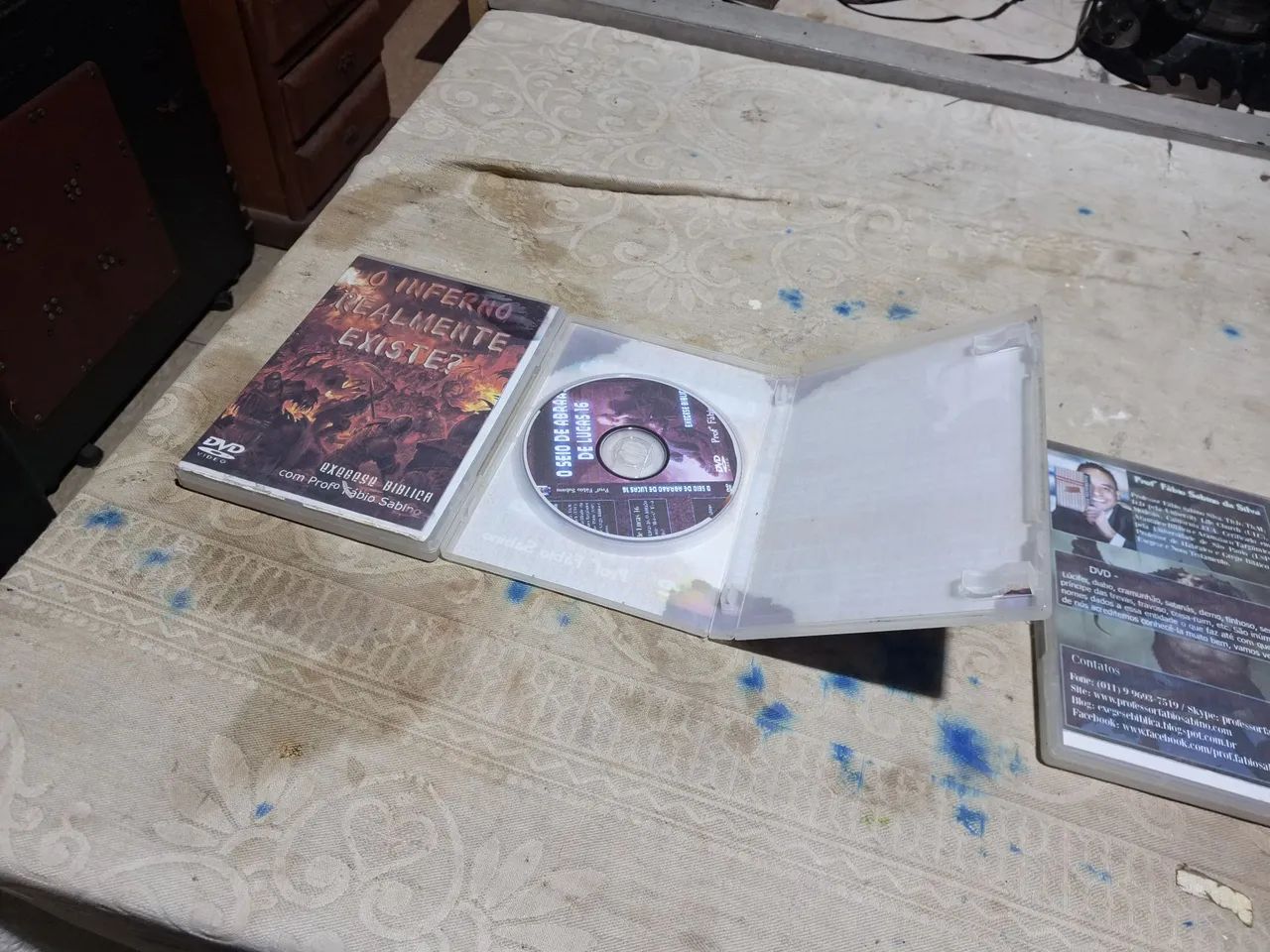lote de 3 dvd decorativo .