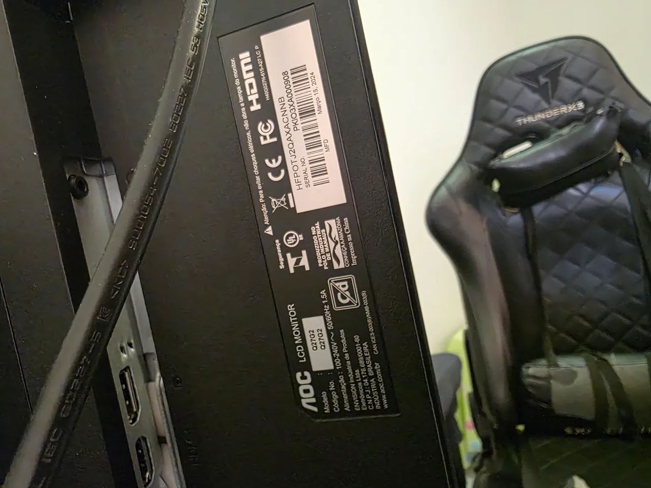 Monitor Aoc 27 qhd 155mhz - Foto 2