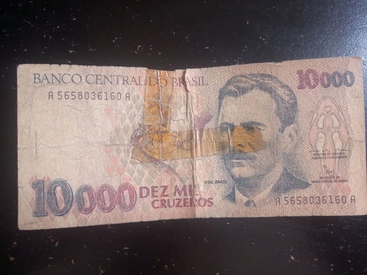 Cedula de 10000 Cruzeiros