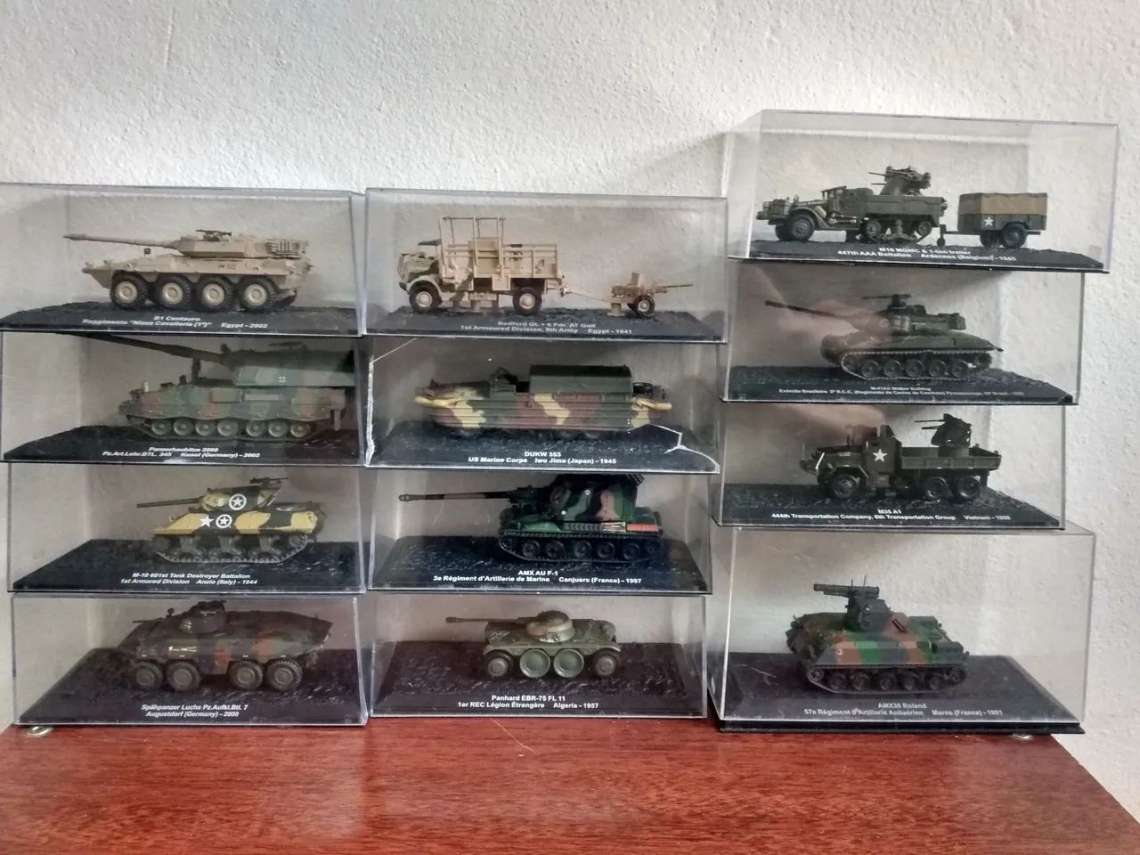 Coleção veículos de guerra