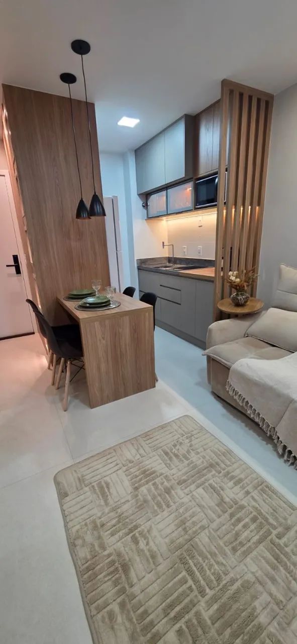 Vendo Apartamento 100% mobiliado e decorado em Águas Claras - Foto 3