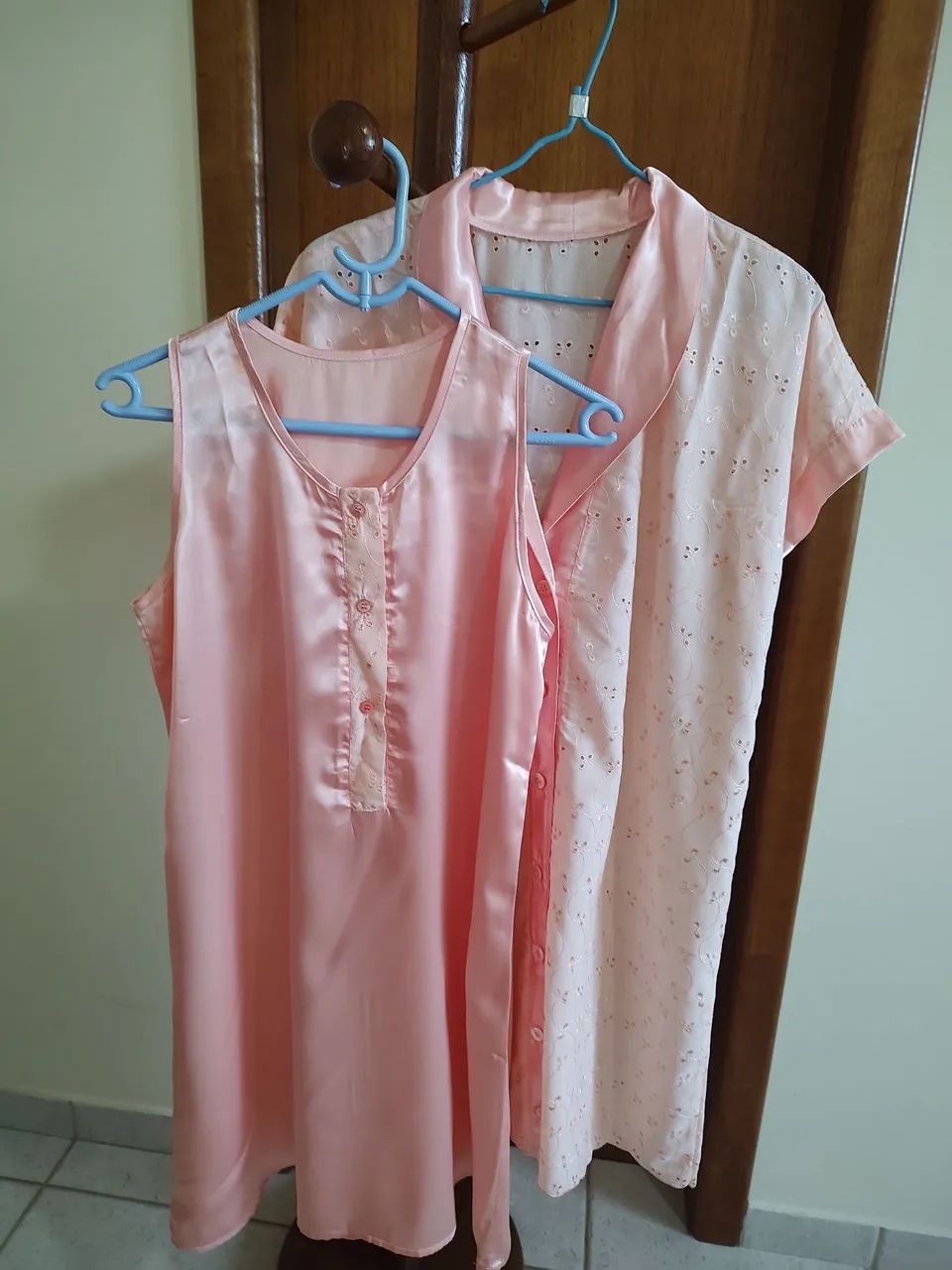 Camisola e penhoar cor salmão  - Foto 5