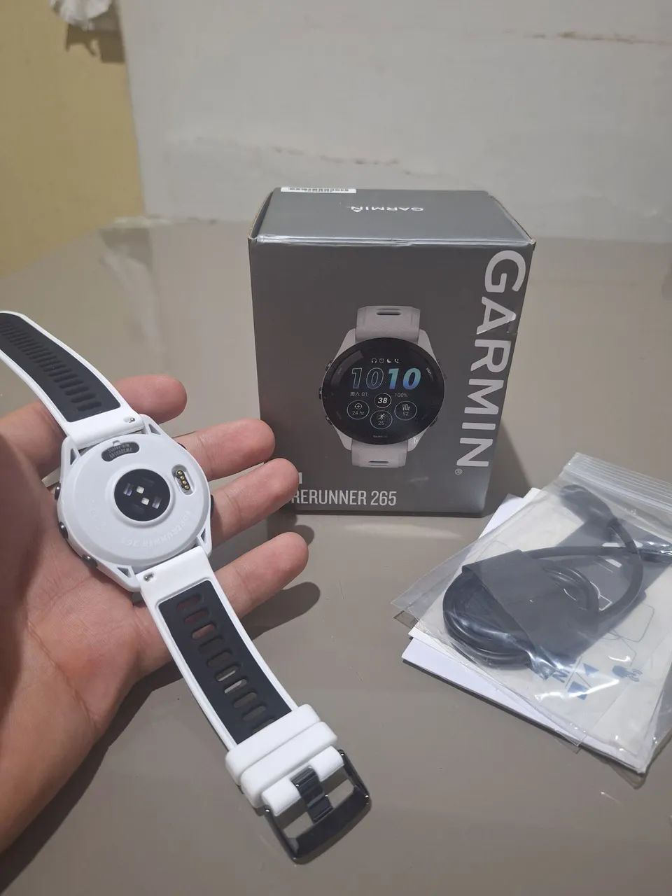 RELÓGIO GARMIN 265 - BRANCO - Foto 3