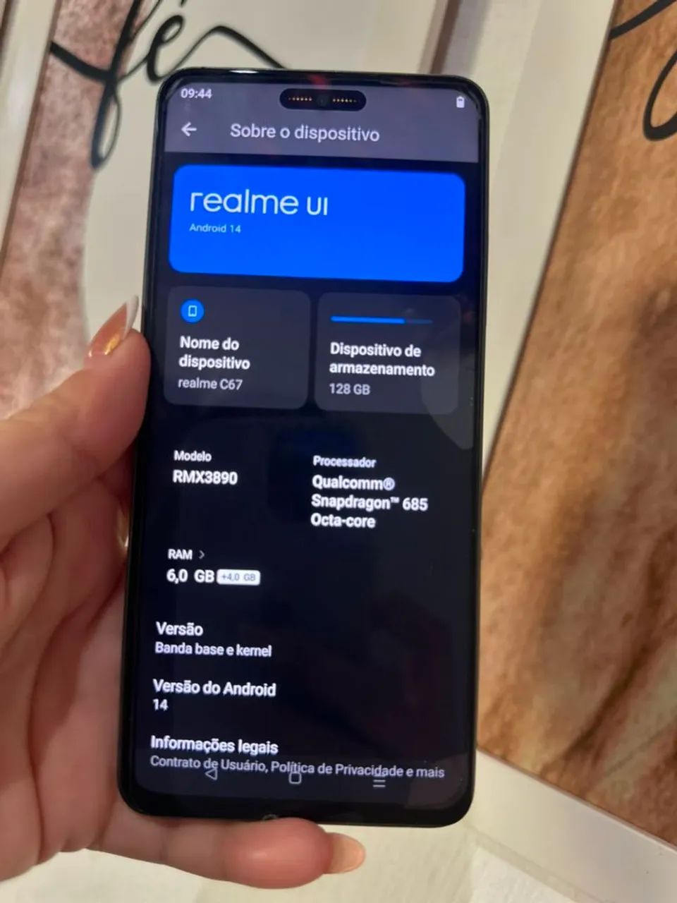 Vendo REALME C67 128GB e 6+4 de RAM - Foto 3