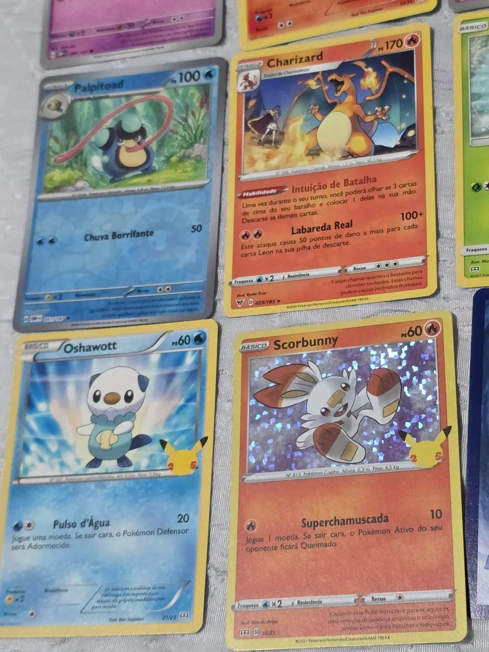 8 Cartas Pokémon oficiais  - Foto 3