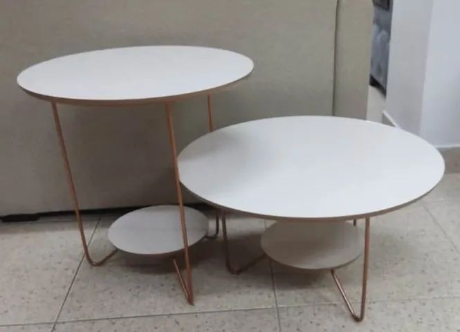 Conjunto Mesa de Centro (Entrega Imediata)