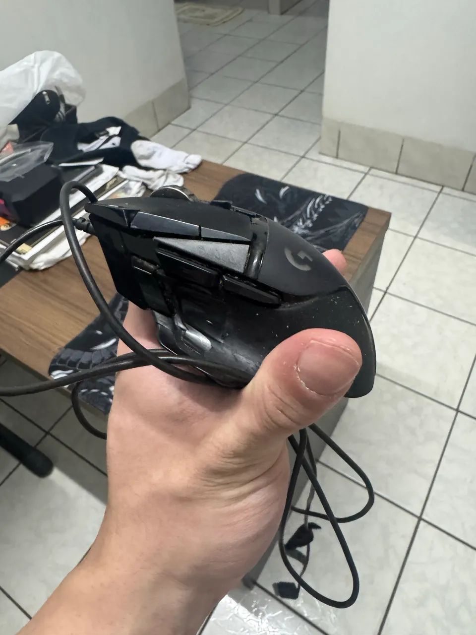 Mouse Logitech G502 Hero Com Mousepad Speed - Foto 3