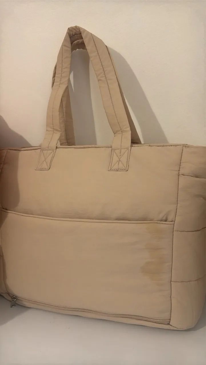 Tote Puffer Gocase Off White - Foto 3
