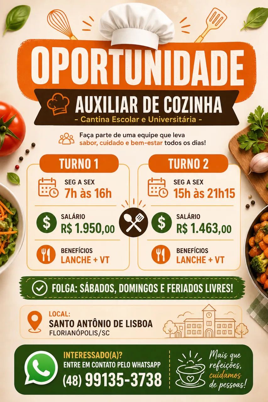 AUXILIAR DE COZINHA 