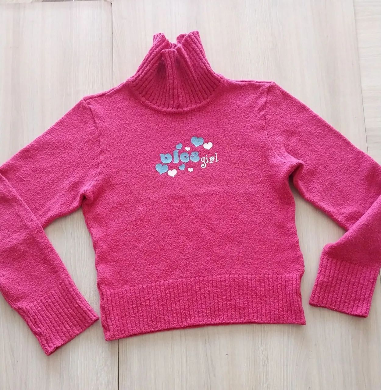 Blusa de lã rosa - Foto 2