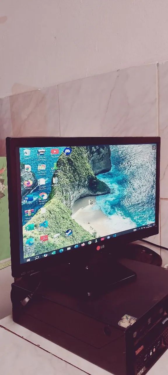 Monitor LG 20 Polegadas com Fonte Externa