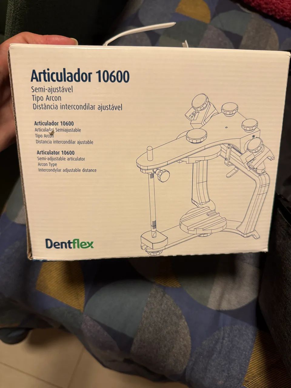 Articulador 12000 Plus com arco - Dentflex - Foto 3