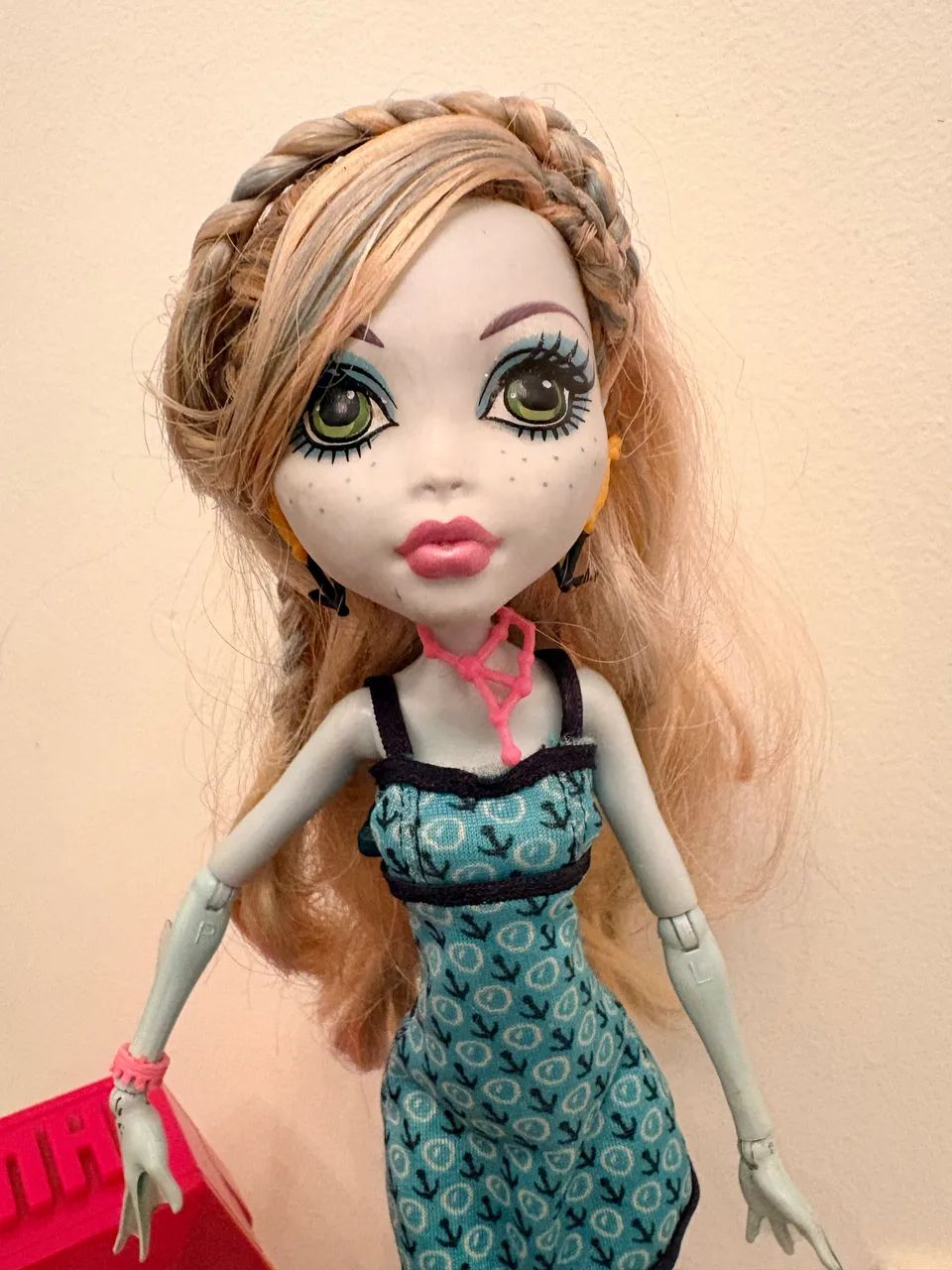Monster High Lagoona Blue Classroom Mad Science G1 Com Armário E Acessórios - Foto 2