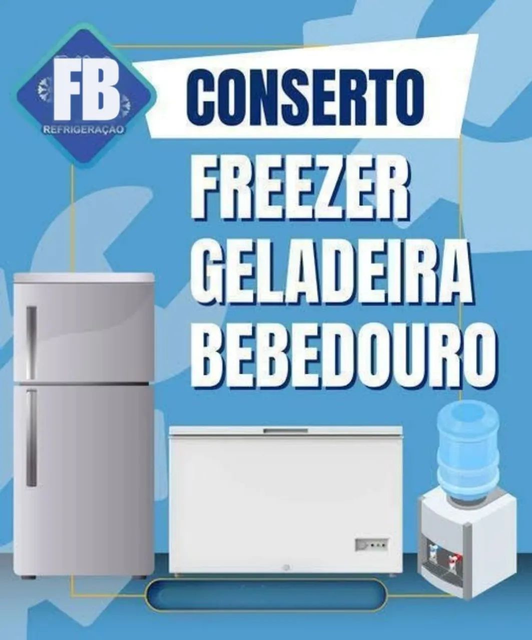 Geladeira a domicílio 