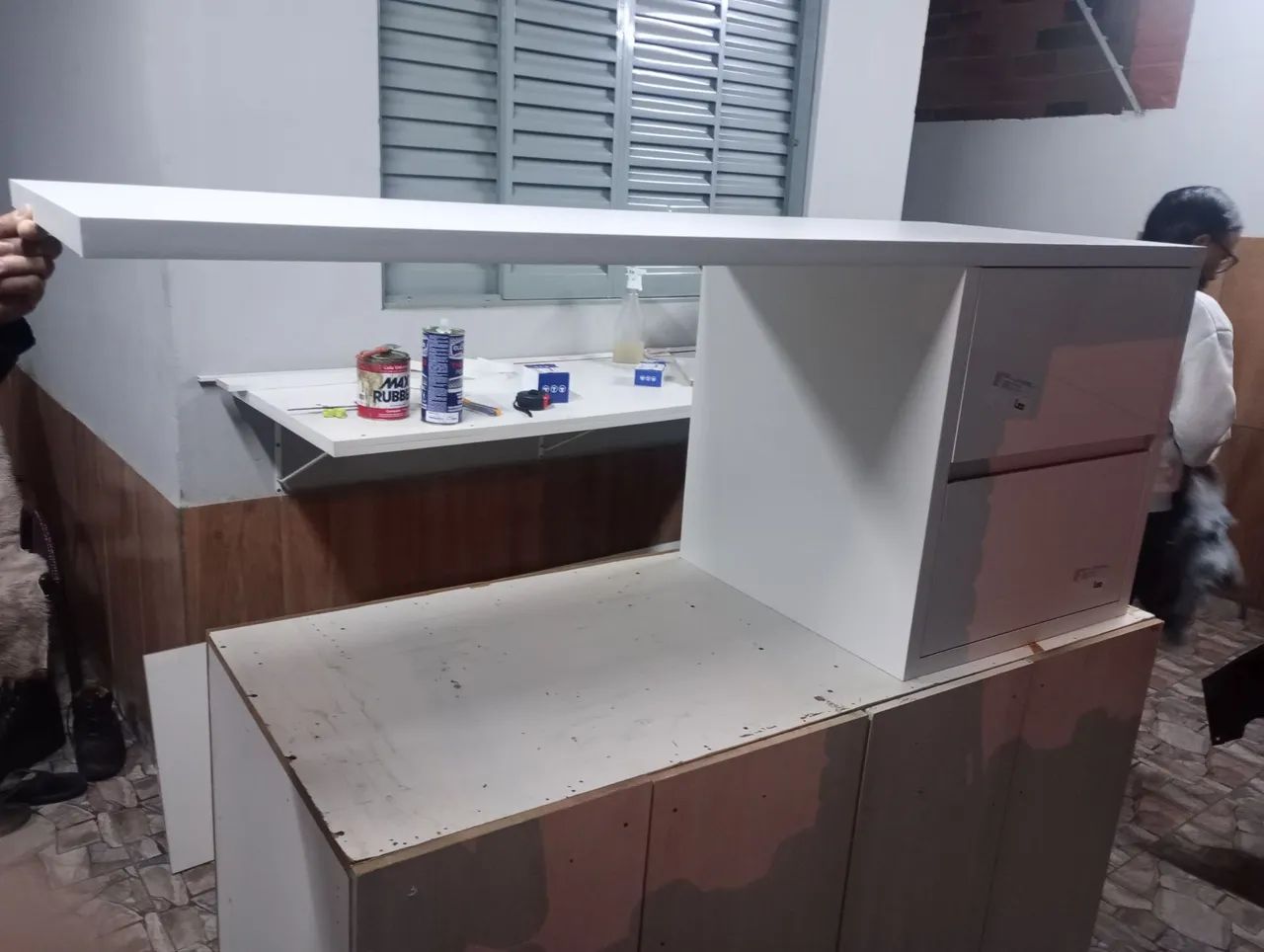 Mesa Gamer / Escritório MDF 30mm Premium - Nova - 1 metro e 60 - Foto 5