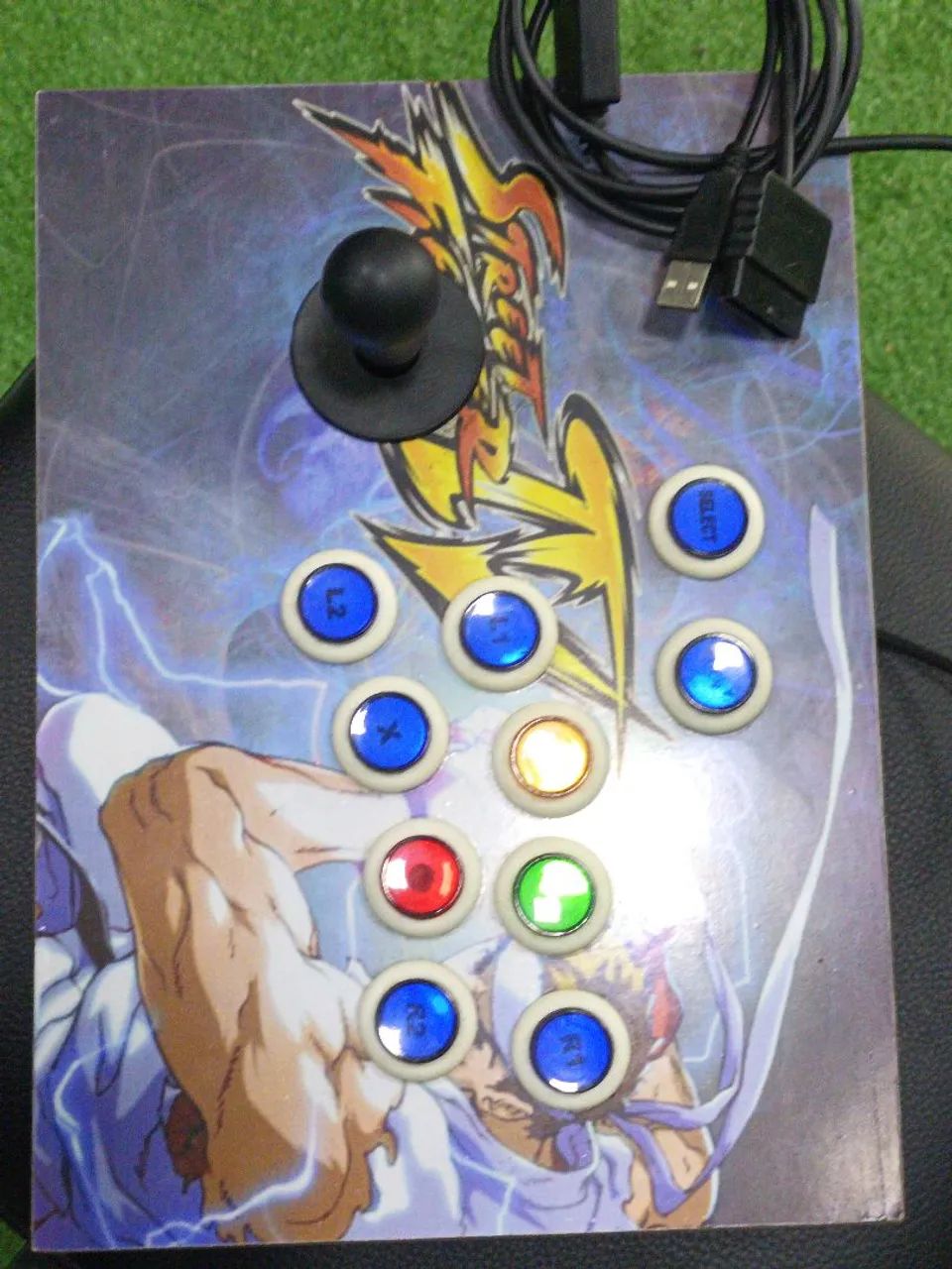 Controle arcade para PlayStation 2 - Foto 3