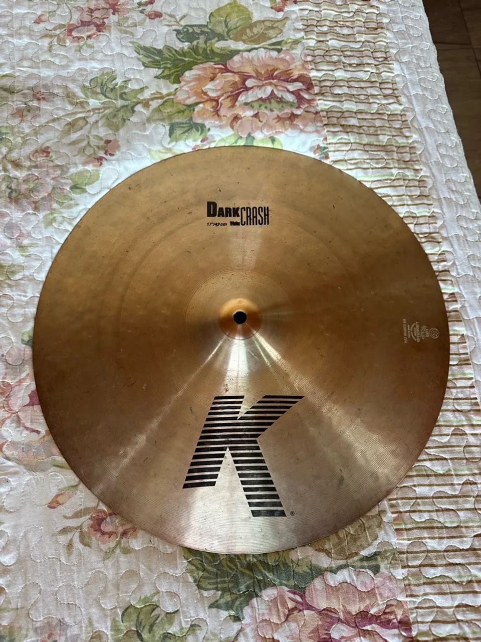 Zildjian k dark thin crash 17