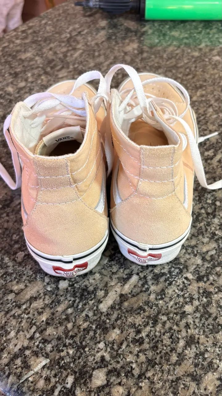 Vans Sk8-Hi bege ? - Foto 4