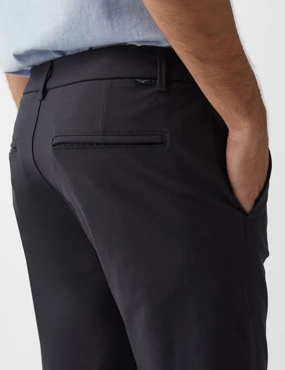 calça chino tech kakhi aviator - Foto 3
