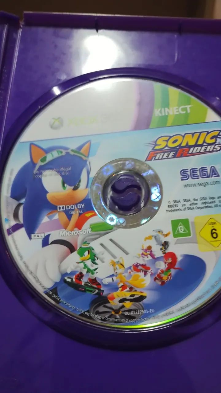 Sonic free riders KINECT Xbox 360 - Foto 4