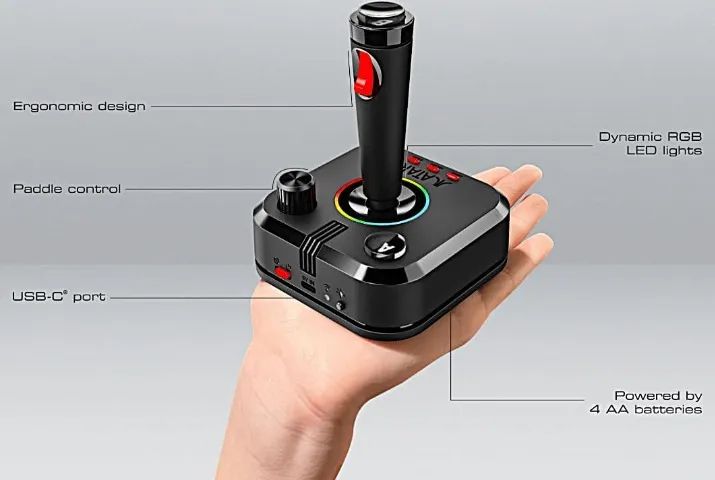 Video Game Retrô - Console My Arcade Atari Gamestation Pro - Foto 5