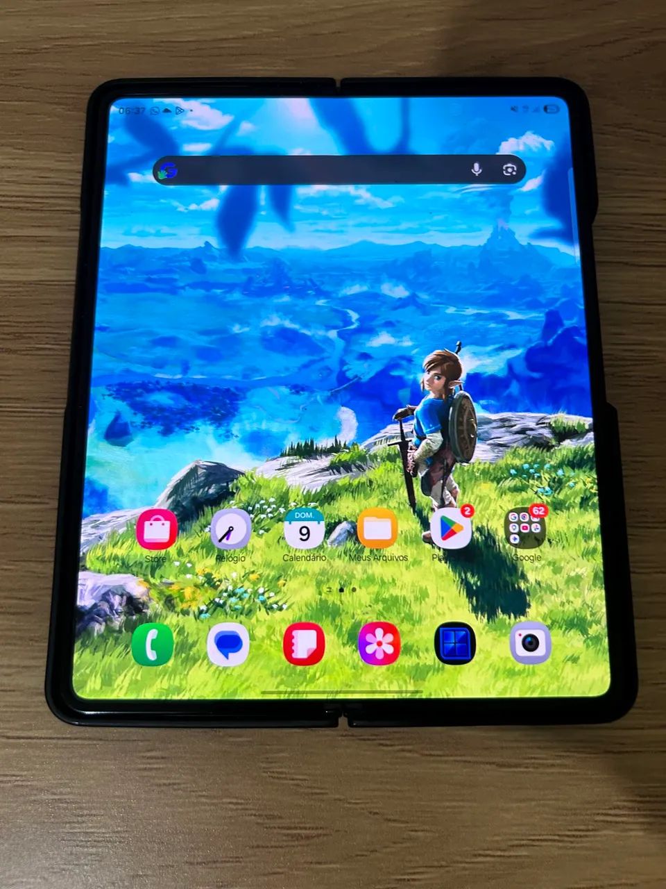 Vendo ou Troco Galaxy Z Fold 3 256/12 - Foto 2