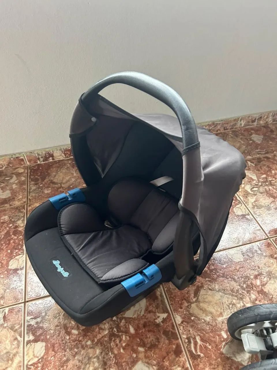 Carrinho e bebe conforto burigoto - Foto 3