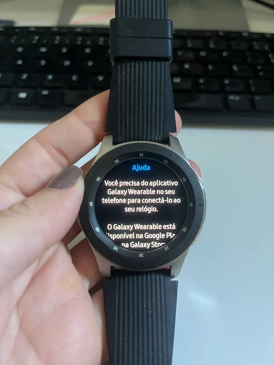 Galaxy Watch 46mm Bluetooth Samsung - Excelente estado - Foto 2