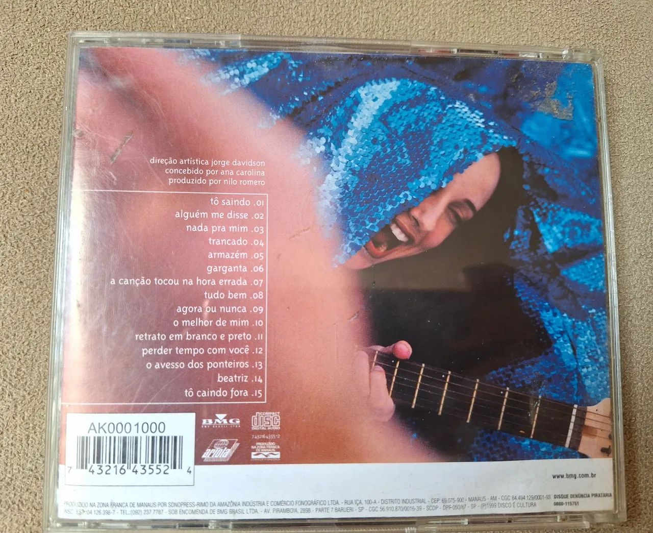 CD original Ana Carolina  - Foto 2