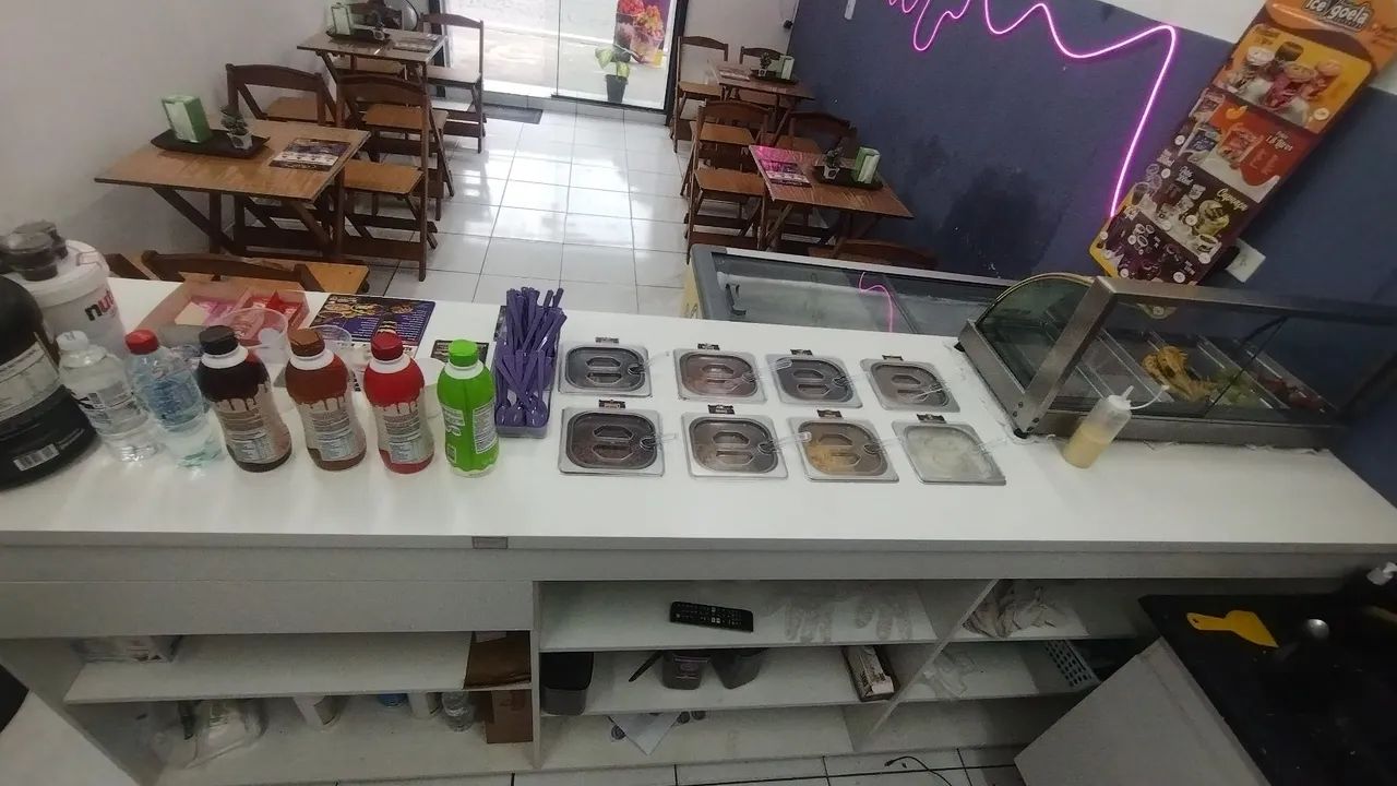 Balcão com cubas (sorveterias/açaiteria) - Foto 3