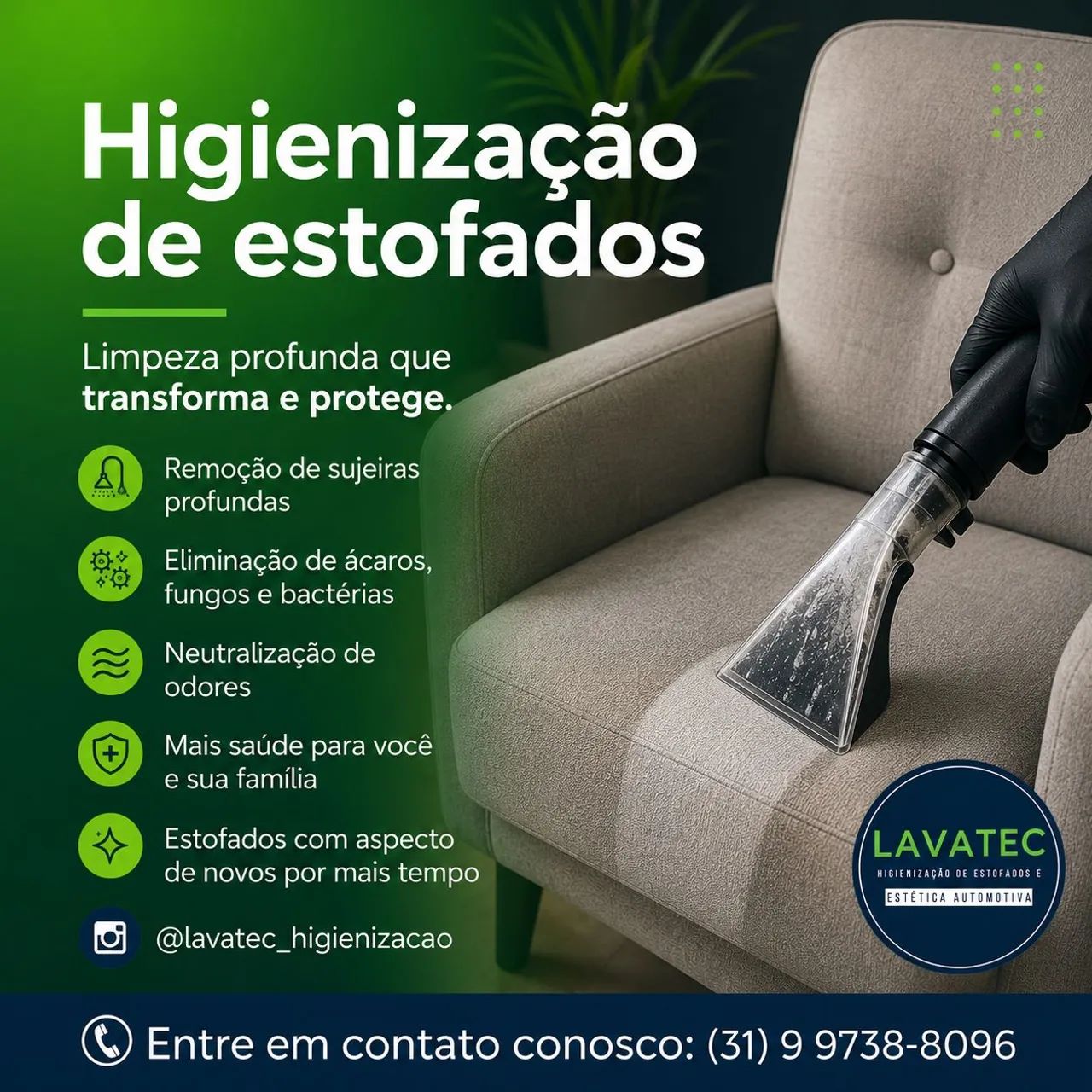 Higienização de estofados  - Foto 2