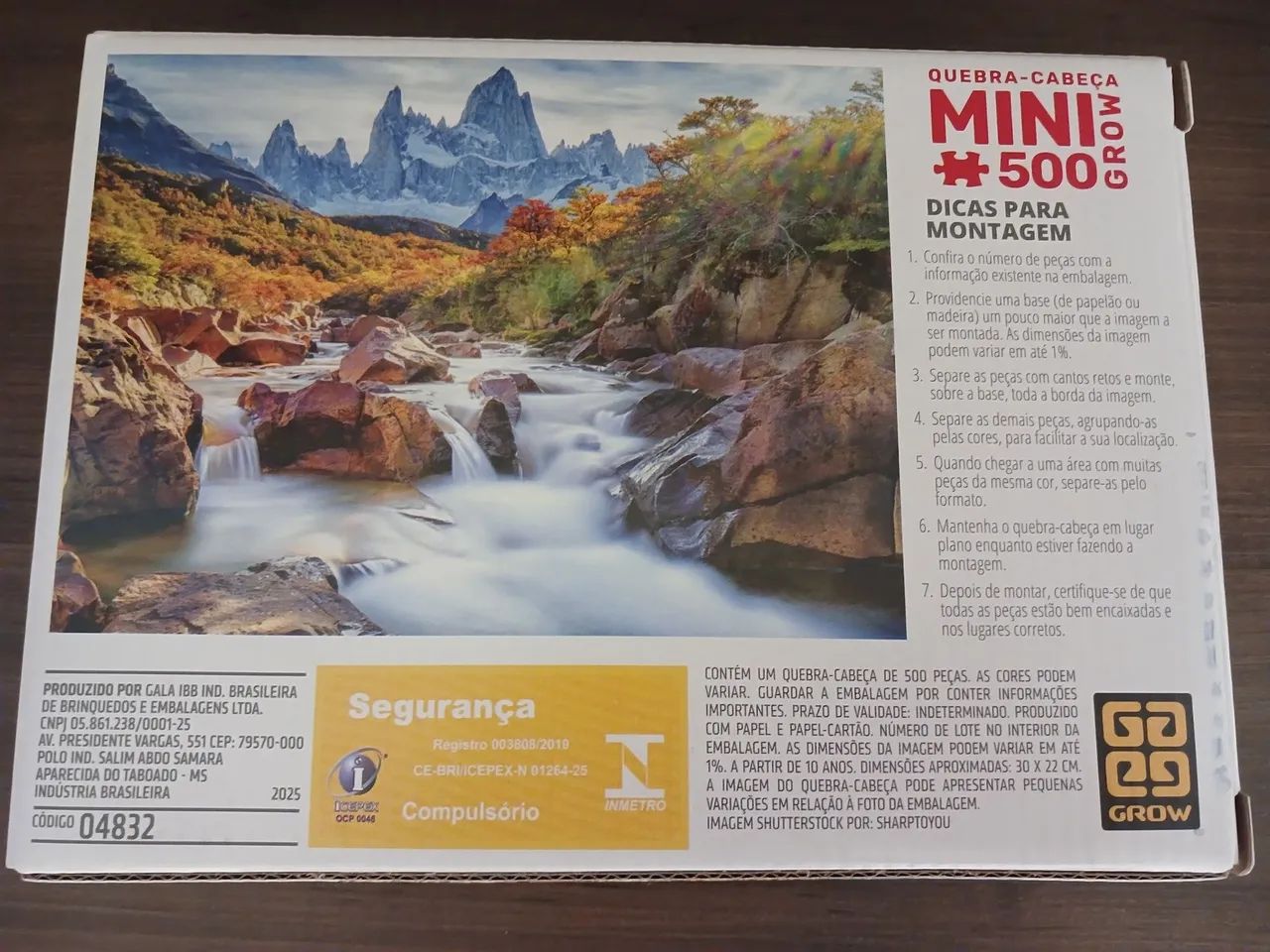 Mini quebra-cabeça 500 peças  - Foto 2