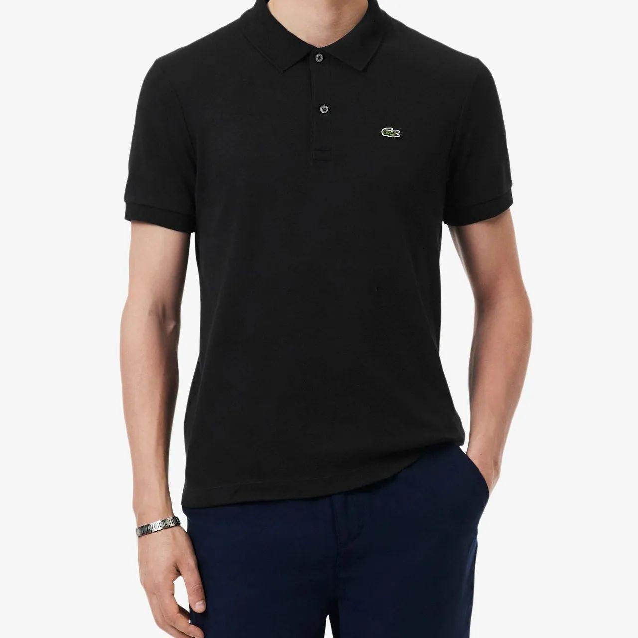 Polo lacoste masculina algodão pima - Foto 3