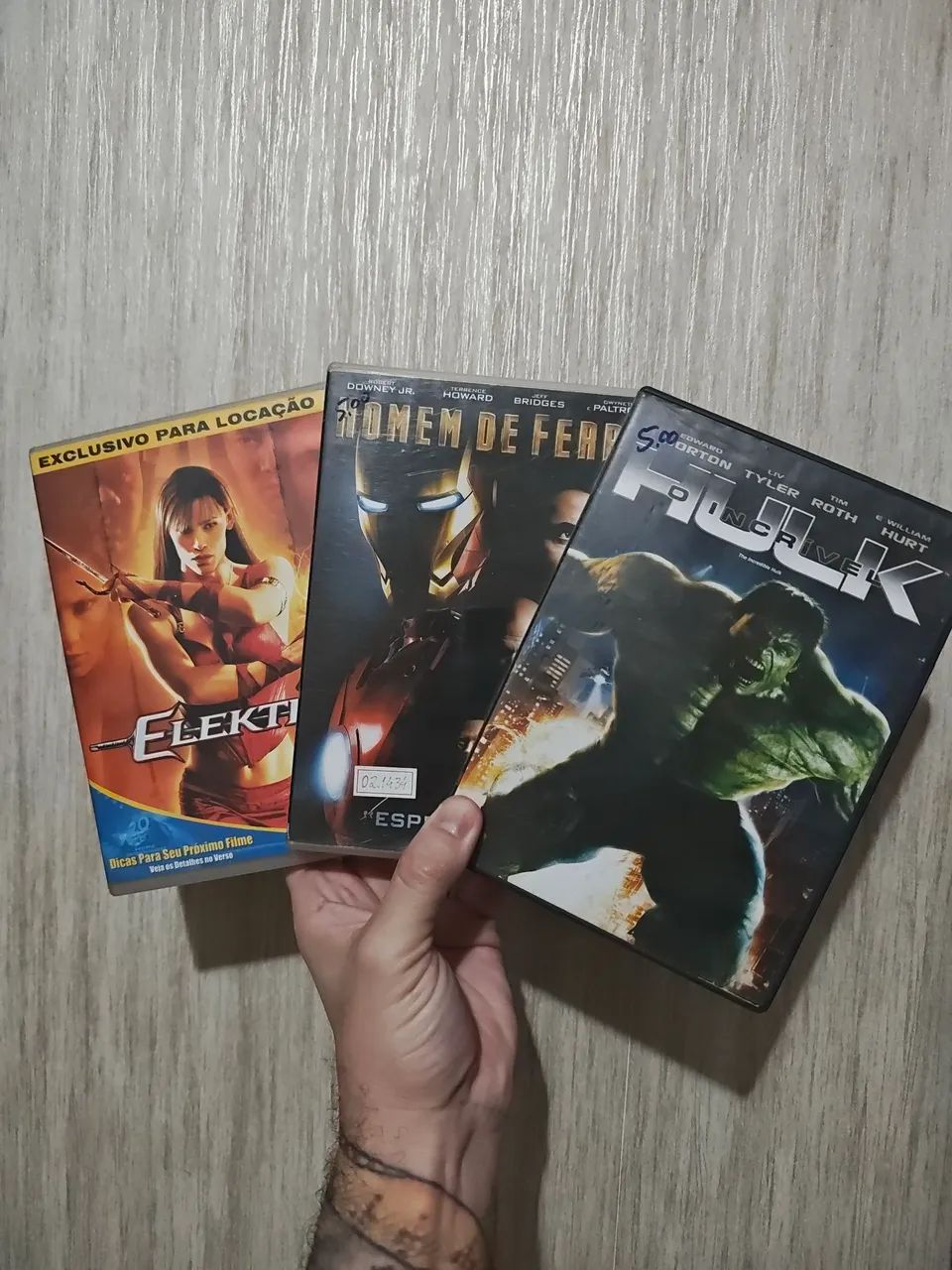 Filmes Heróis Marvel 8x Dvd original  - Foto 2