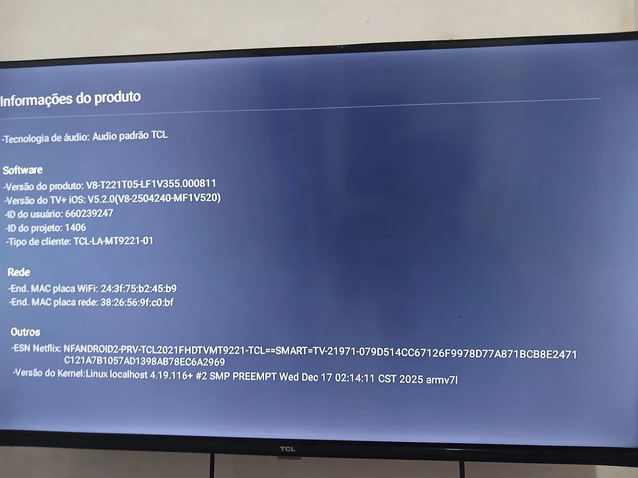 Smart tv tcl 32 polegadas  - Foto 4